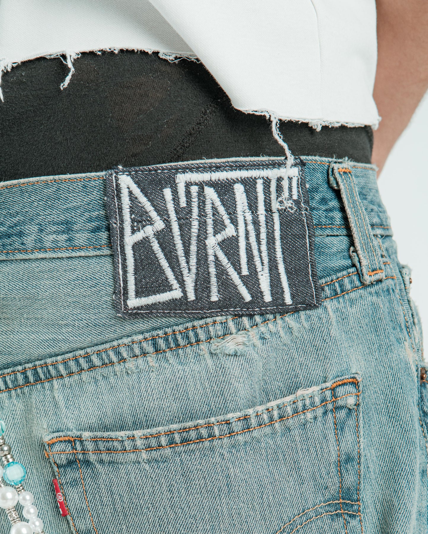 “MUD WASHED” JORTS
