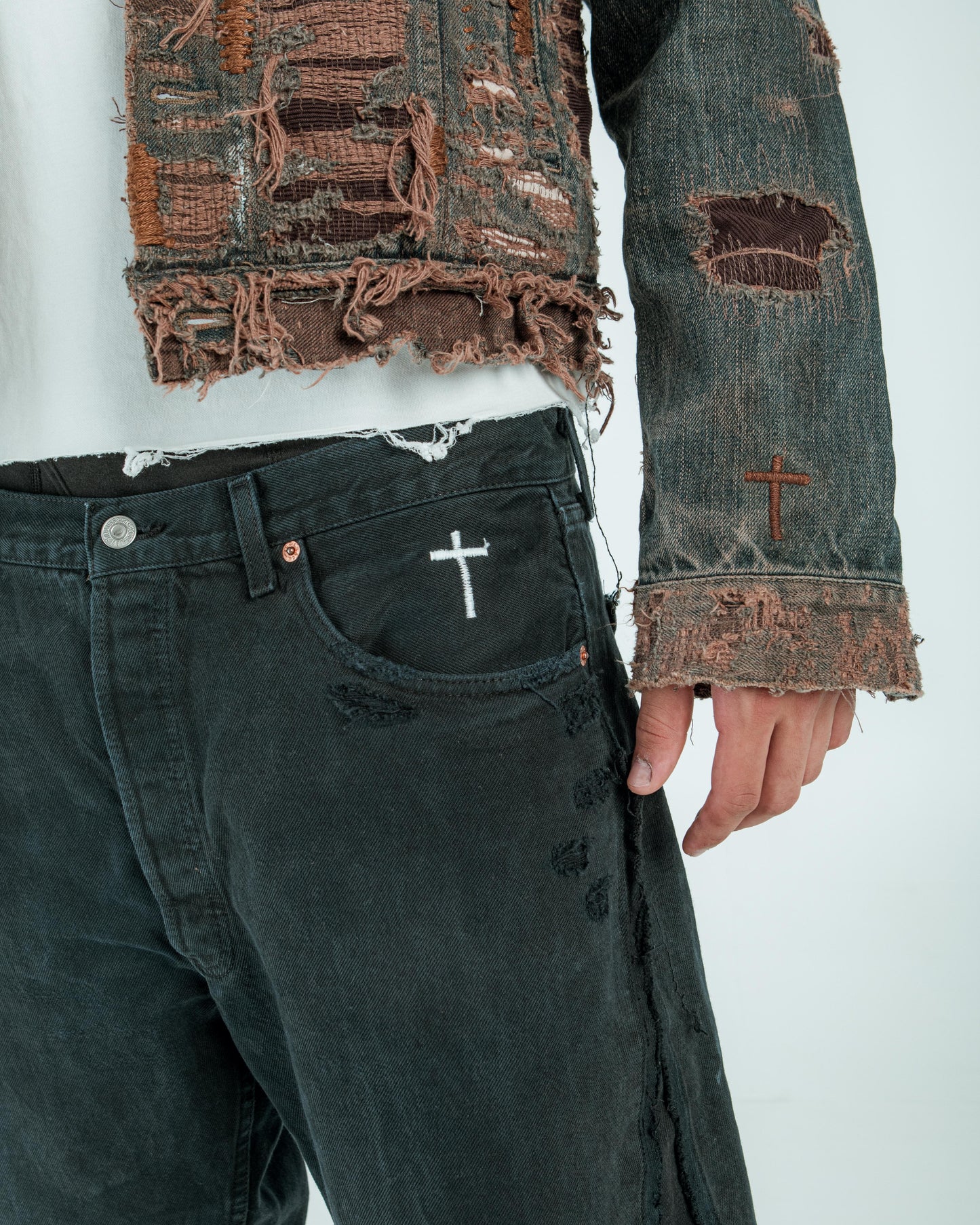 “FULL BLACK” JORTS