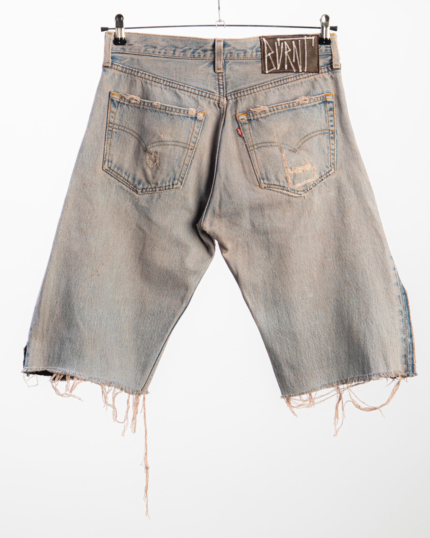“SUNRISE” DISTRESSED JORTS