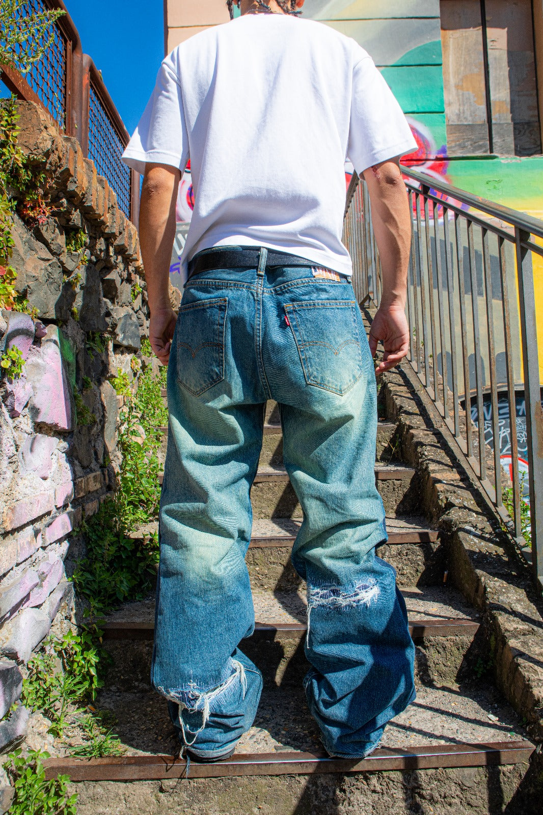 "MEGA FLARED" BAGGY JEANS