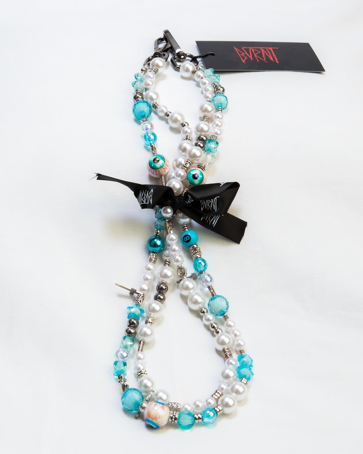 Double pocket chain (All eyes - Blue)