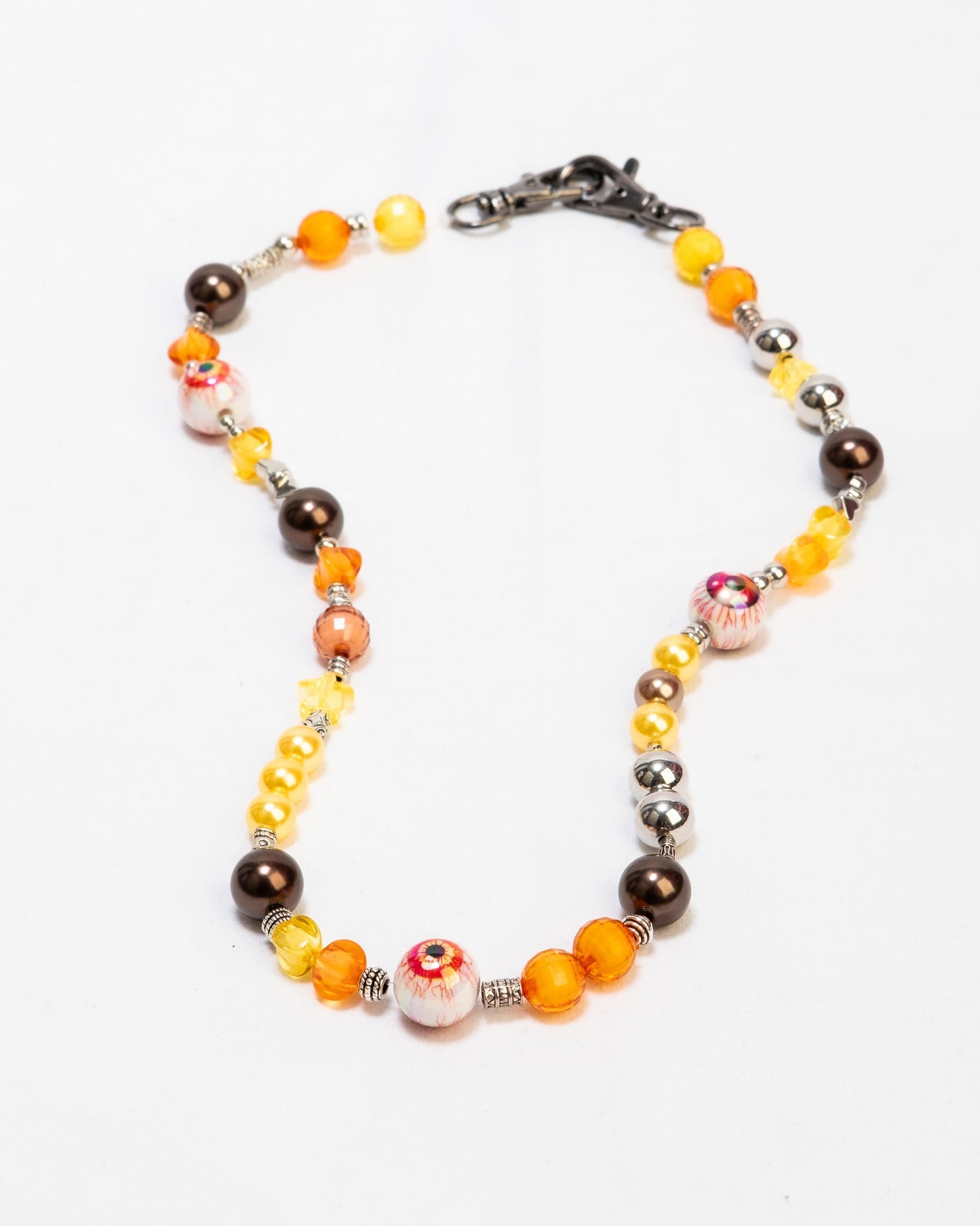 Mono pocket chain (All eyes - Yellow)