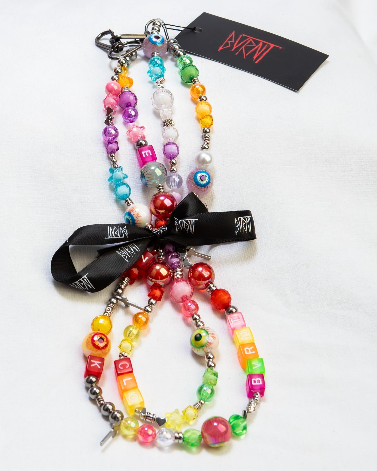 Double pocket chain (All eyes - Multicolor)