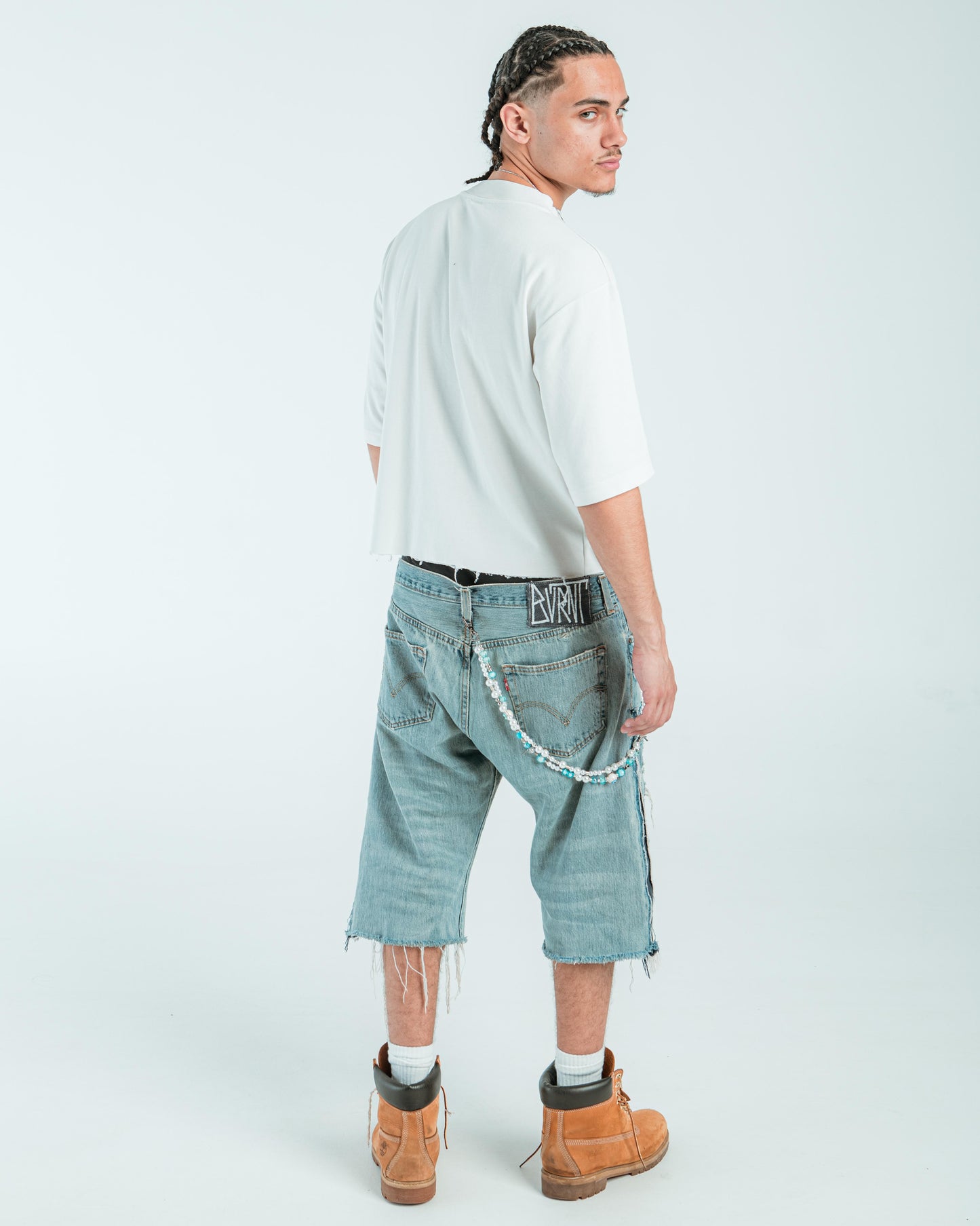 Double pocket chain (All eyes - Blue)