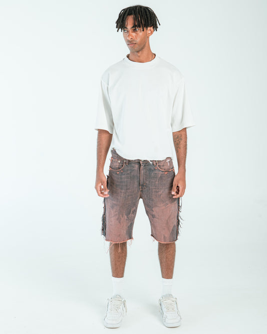“BROWN DYE” JORTS