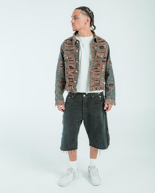 “FULL BLACK” JORTS