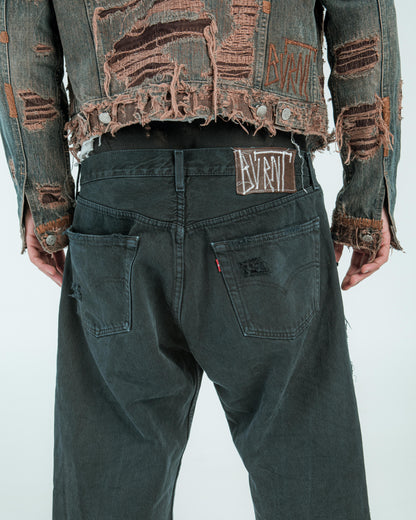 “FULL BLACK” JORTS