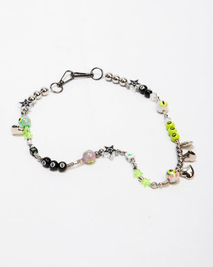 Mono pocket chain (All eyes - Green)