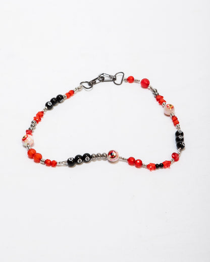 Mono pocket chain (All eyes - Red)